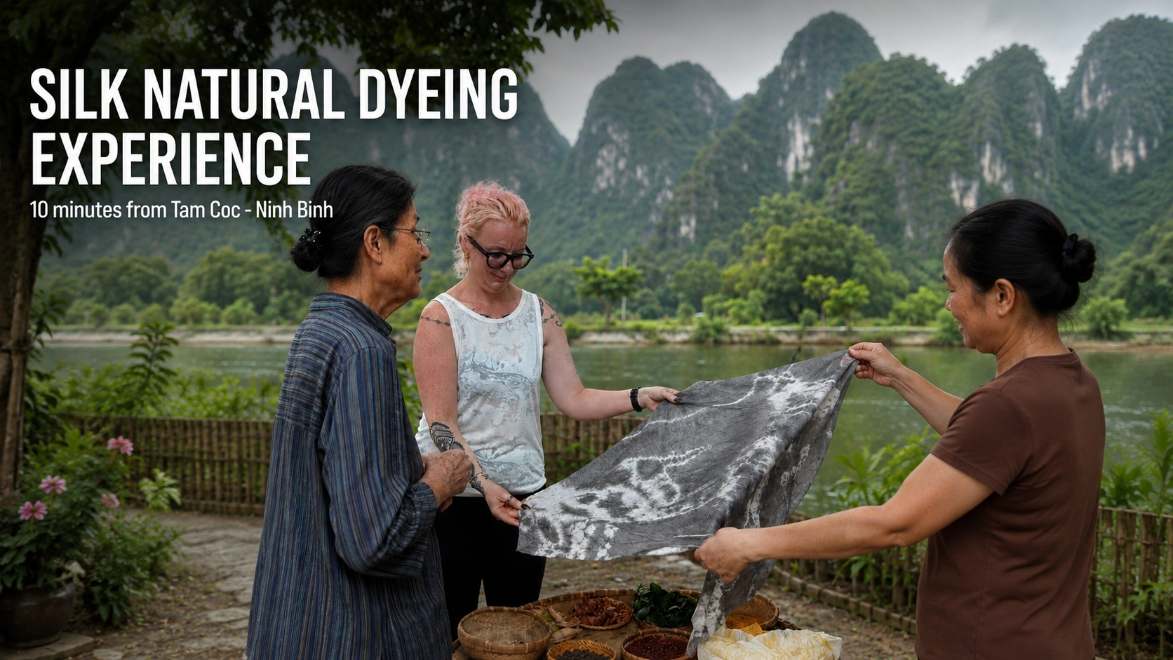 Ninh Binh Signature Silk Loom tour | Start from Ninh Binh